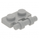 LEGO lapos elem 1x2 fogantyúval, világosszürke (2540)